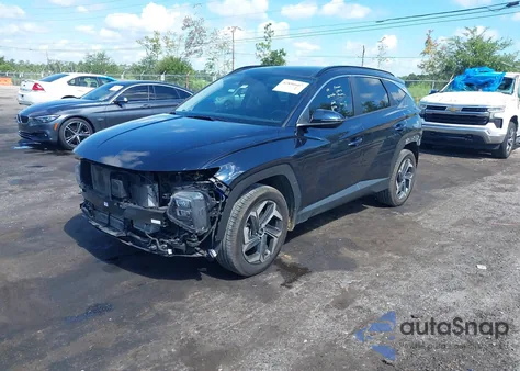 2022 Hyundai Tucson Hybrid Sel Convenience z USA, uszkodzony, nr VIN KM8JFCA14NU079518